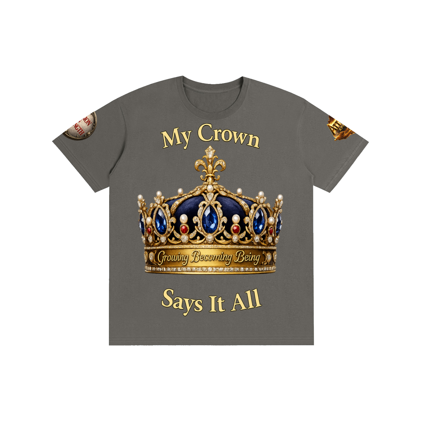 "My Crown" Pure Cotton Unisex T-Shirt