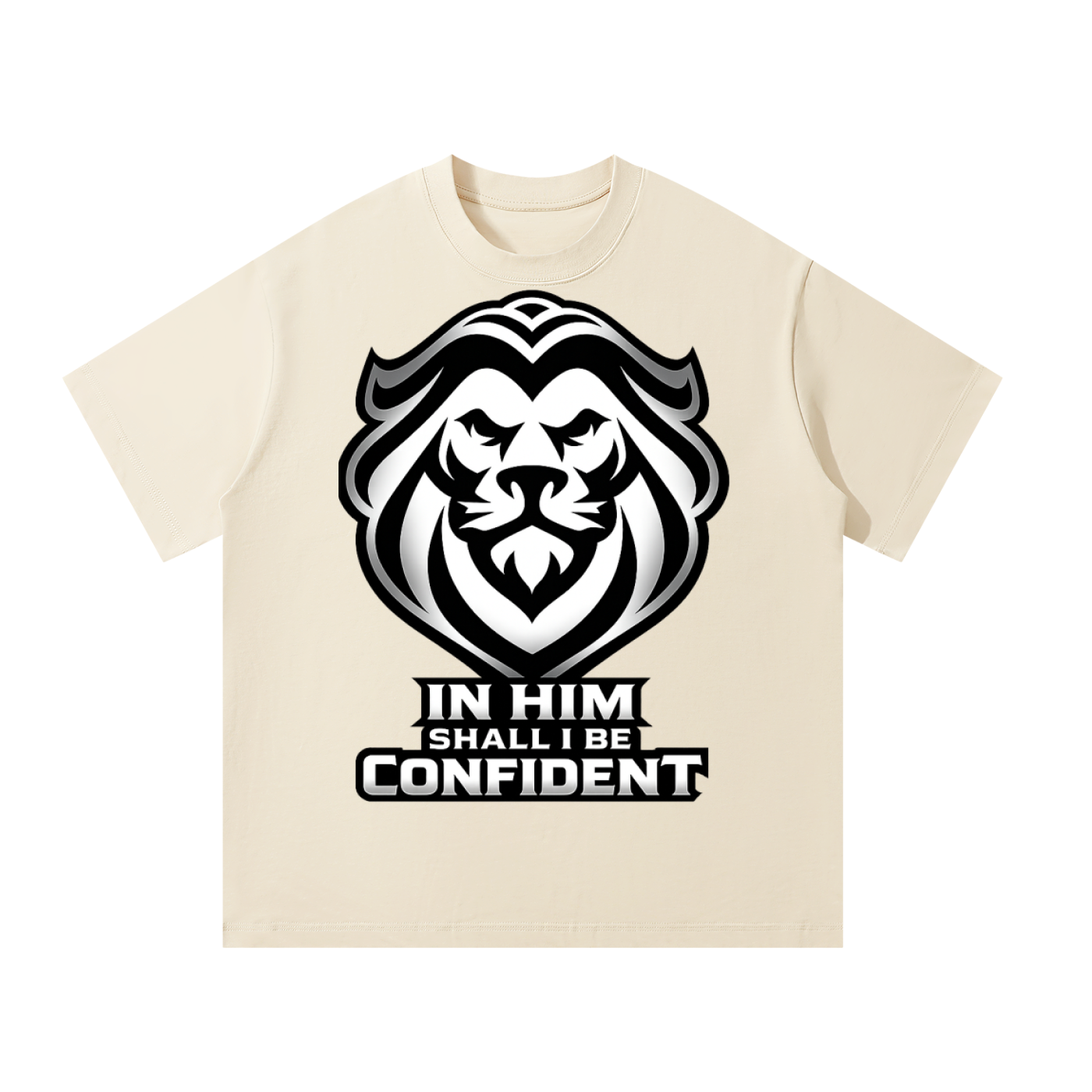 Lionheart Faith – Unisex Oversized Tee