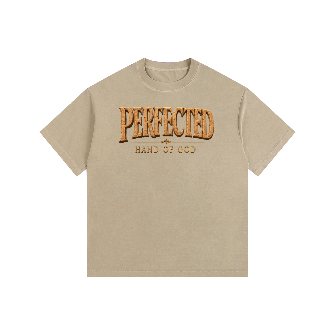 Perfected" Vintage Washed Oversized Cotton T-Shirt