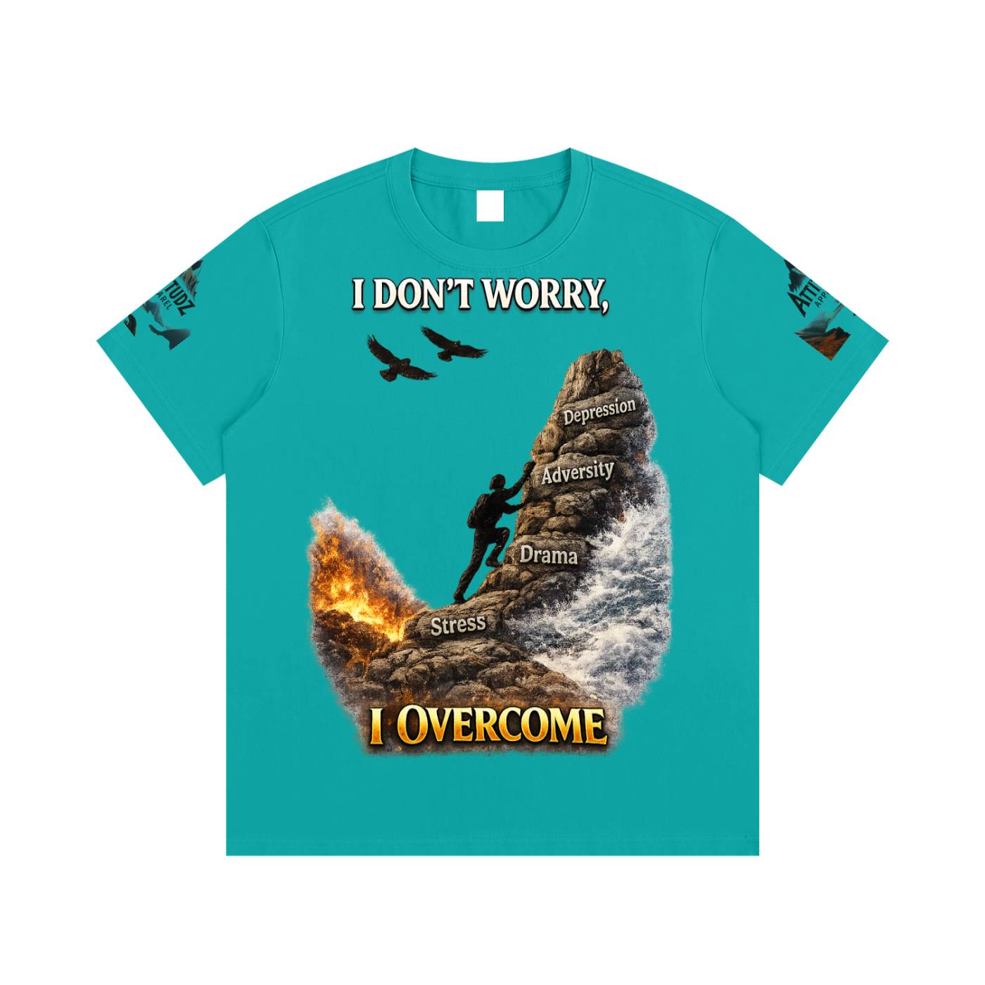 Men's/Women's: I Overcome, Essential Cotton T-Shirt
