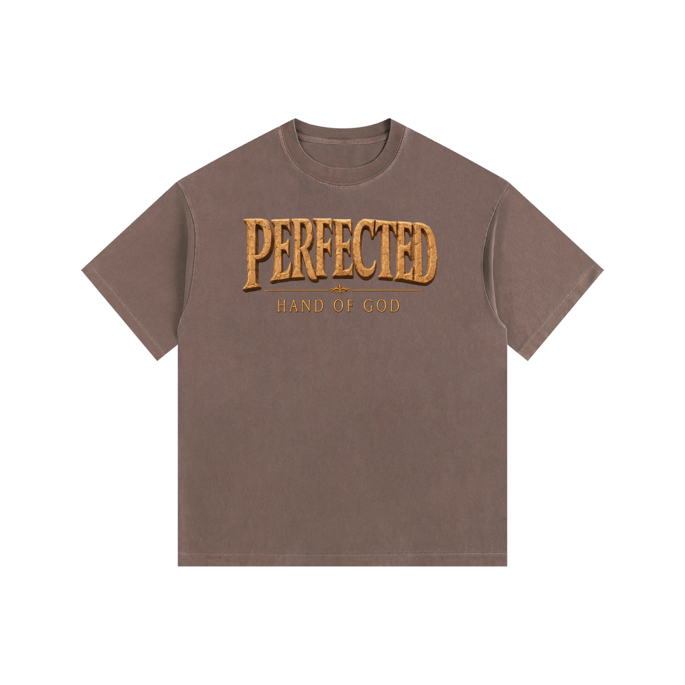 "Perfected" Vintage Washed Oversized Cotton T-Shirt