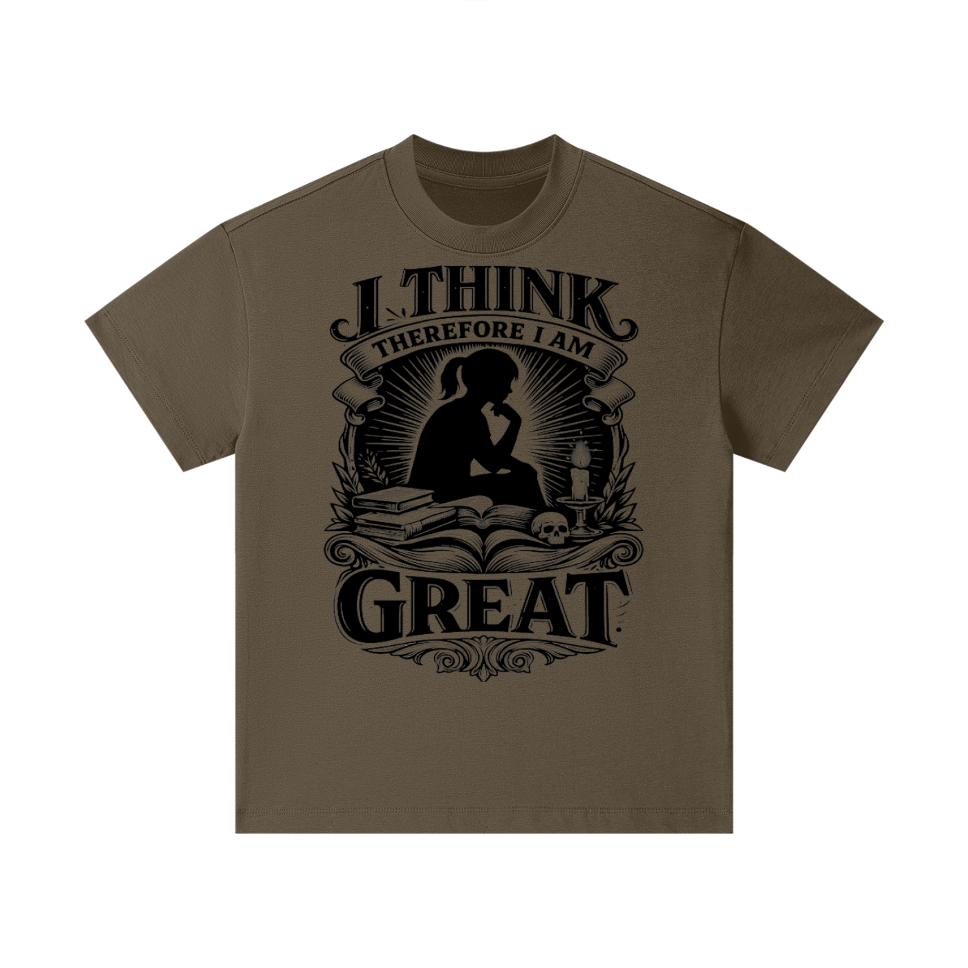 Girl’s “I Am Great” Essential Cotton T-Shirt