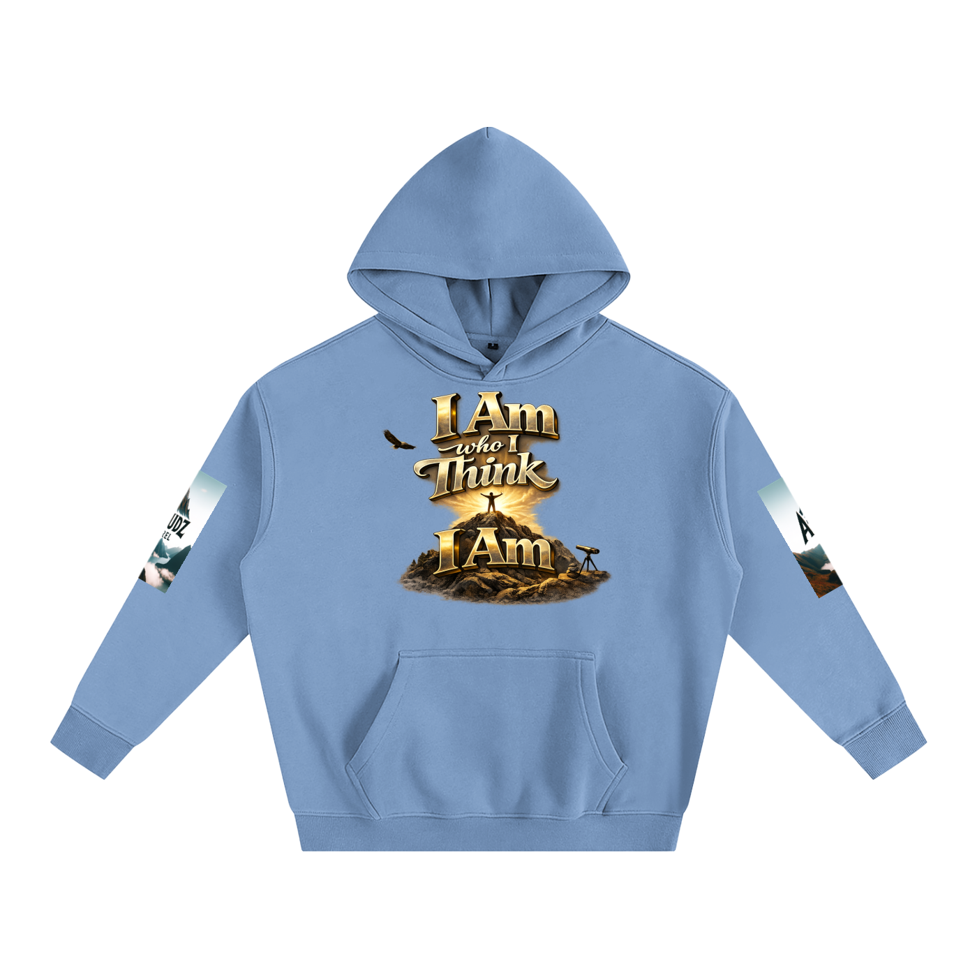Unisex "I Think I Am" Oversize Fleeced Hoodie