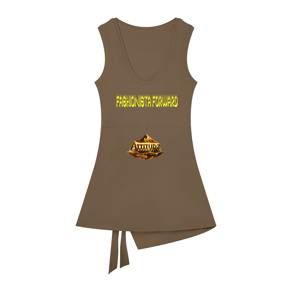 "Rack Addict" Women’s A-Line Sleeveless Dress