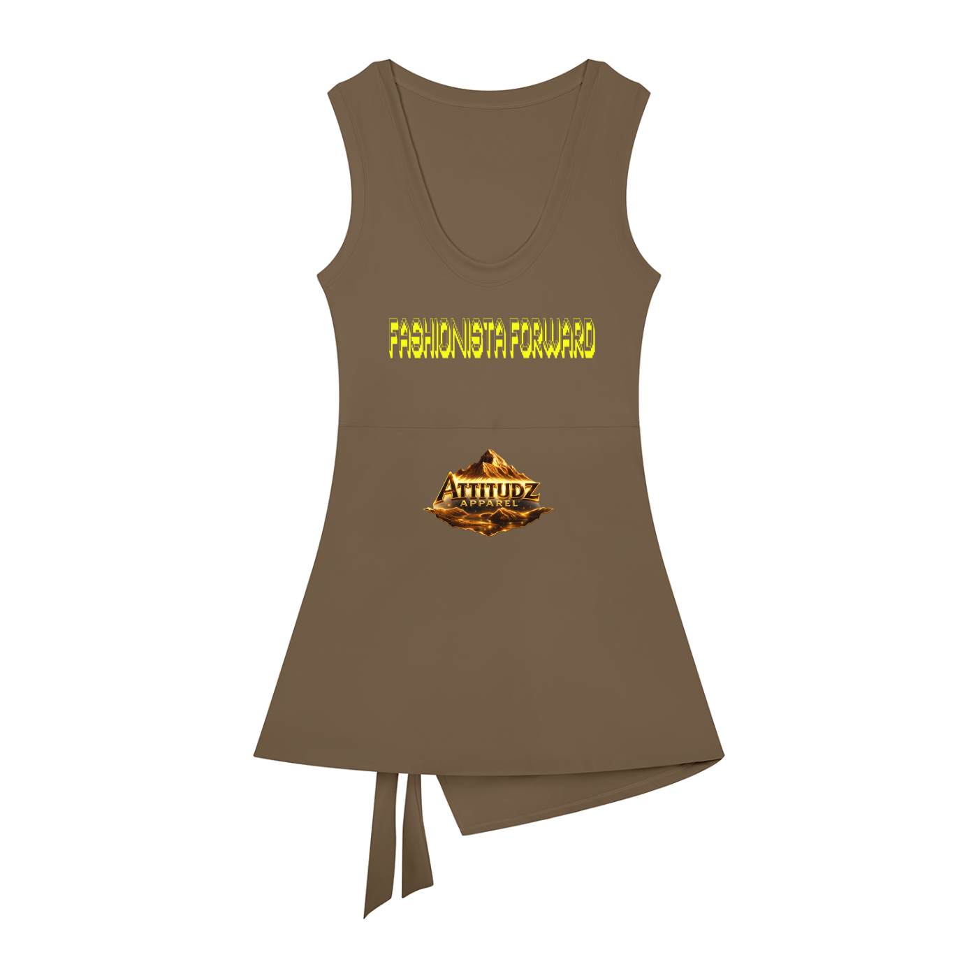 "Rack Addict" Women’s A-Line Sleeveless Dress