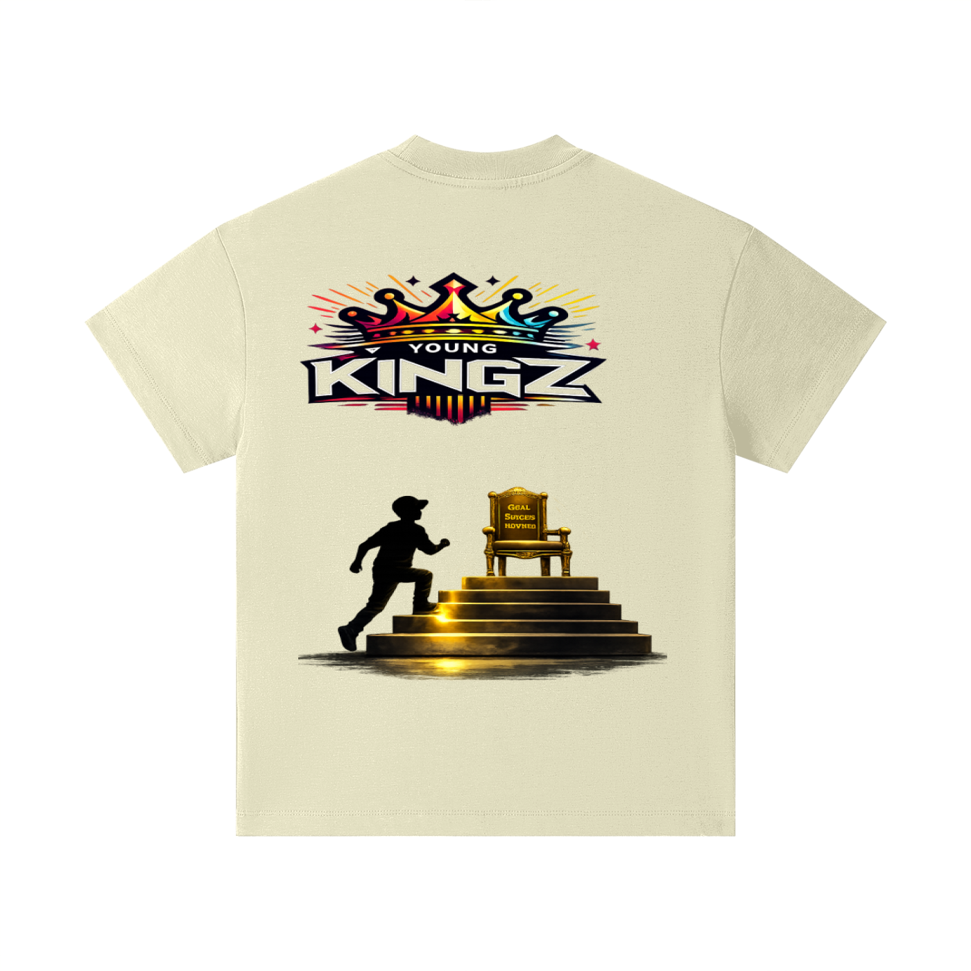 Boy’s “My Crown” Essential Cotton T-Shirt