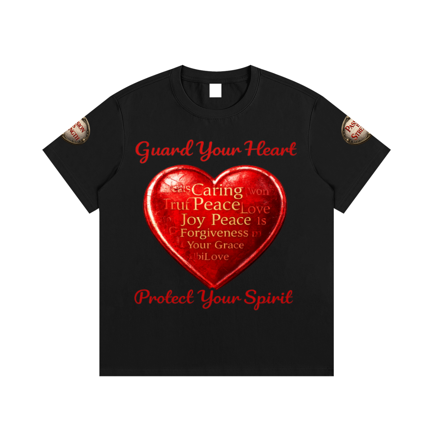 Unisex "Guard Your Heart" Essential Cotton T-Shirt