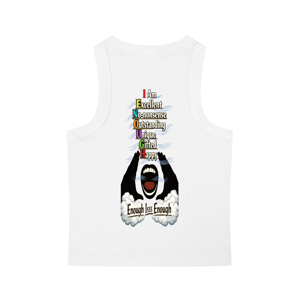 Woman's "Greatness" Snow Washed Tank – Street Graphic