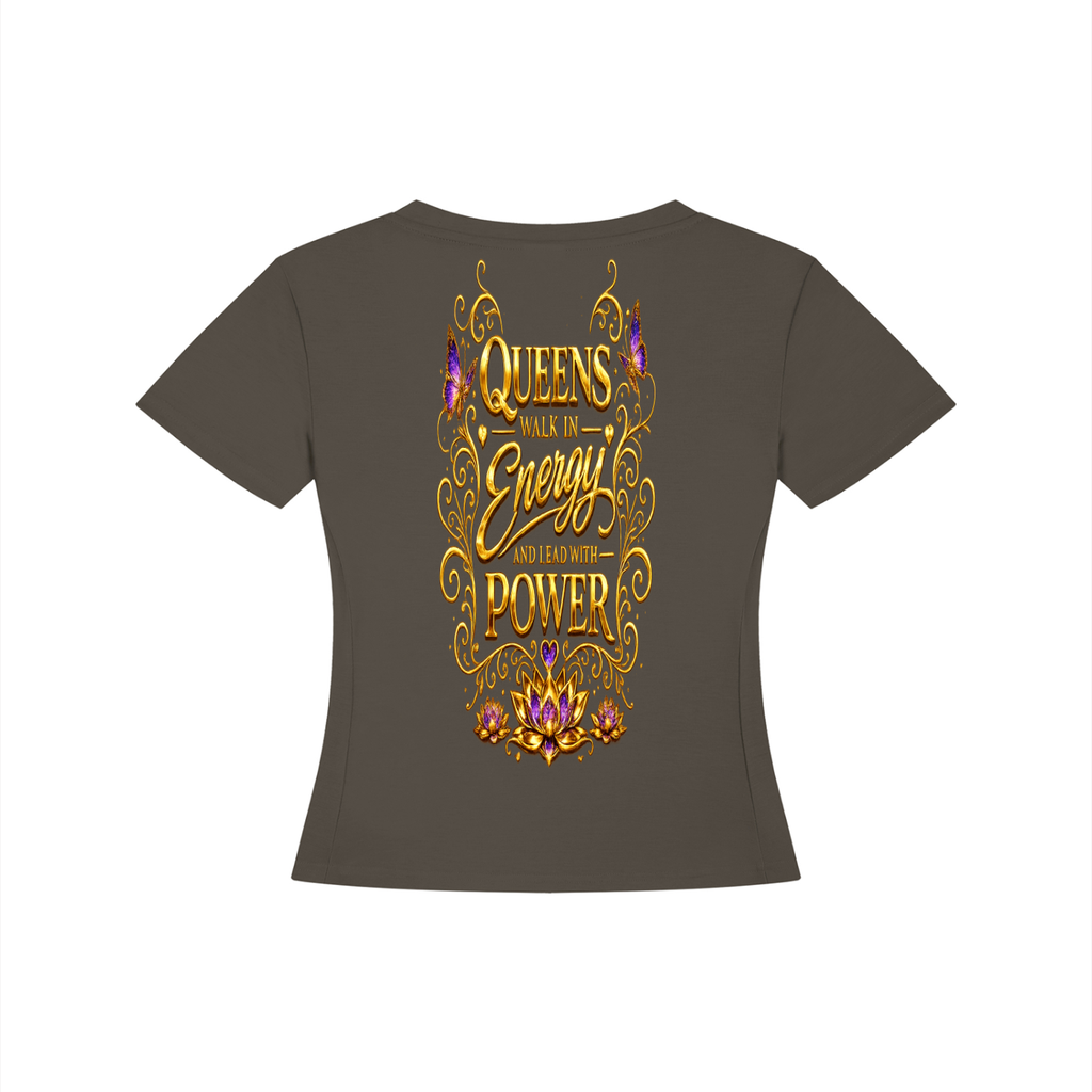 Women's "Queen Energy" Tencel Baby T-Shirt