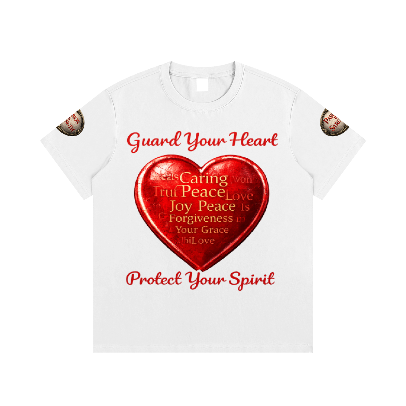 Unisex "Guard Your Heart" Essential Cotton T-Shirt