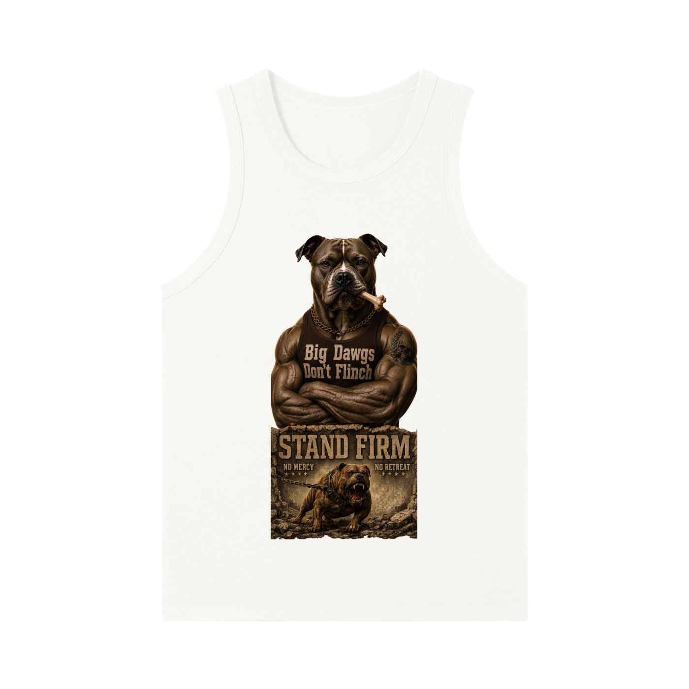 Men's Stand Firm" Heavyweight Ribbed Tank Top