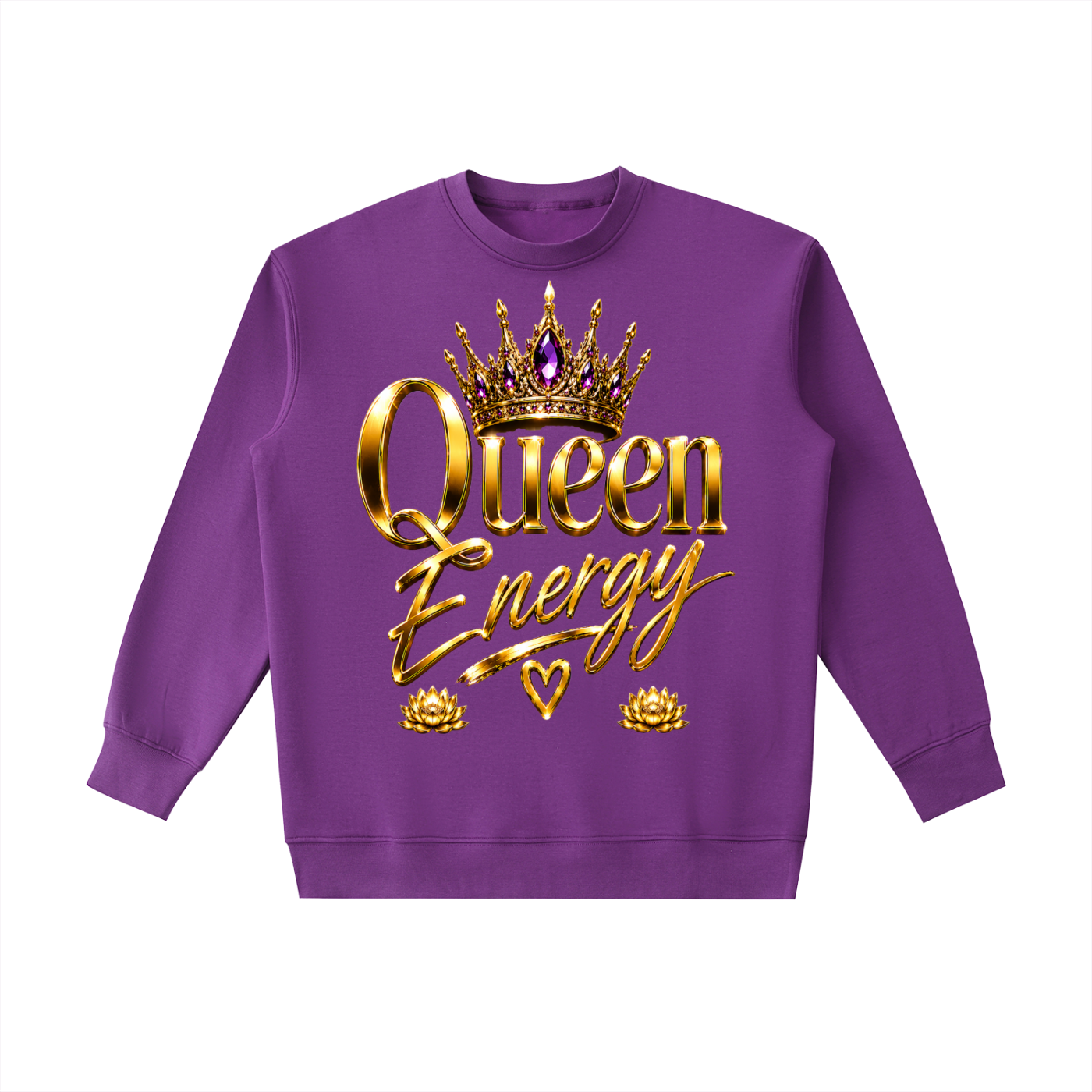 "Queen's Energy" Essential Heavyweight Crewneck Sweatshirt