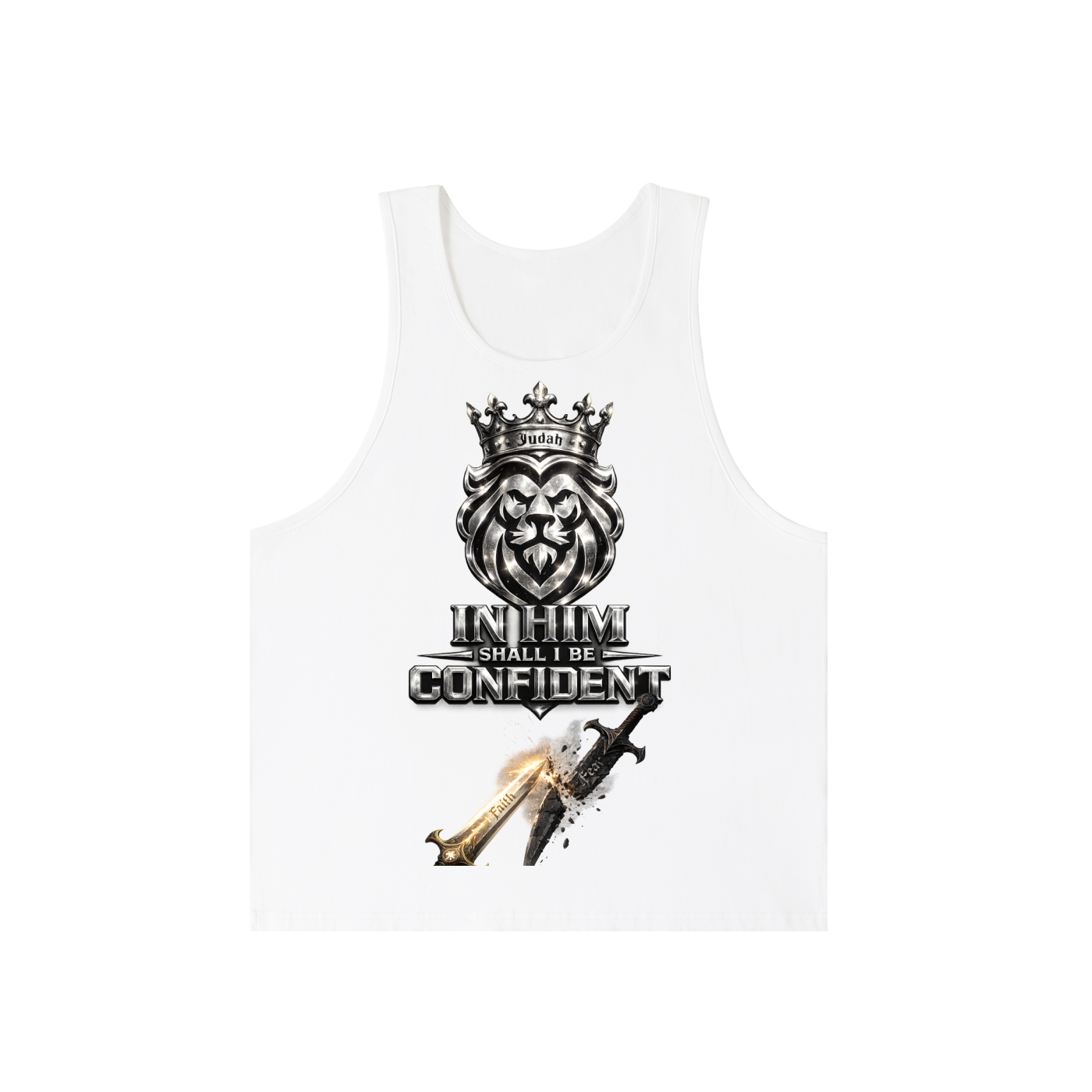"In Whom" Unisex Loose Tank Top