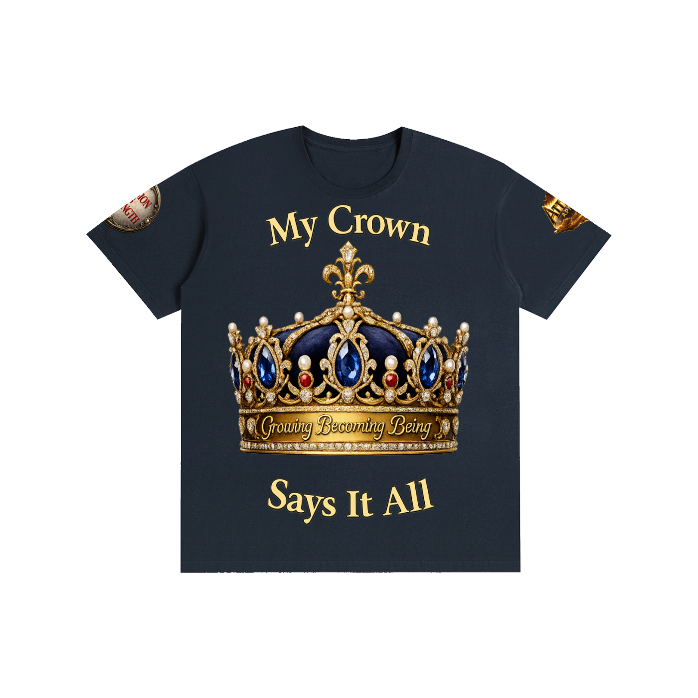 "My Crown" Pure Cotton Unisex T-Shirt