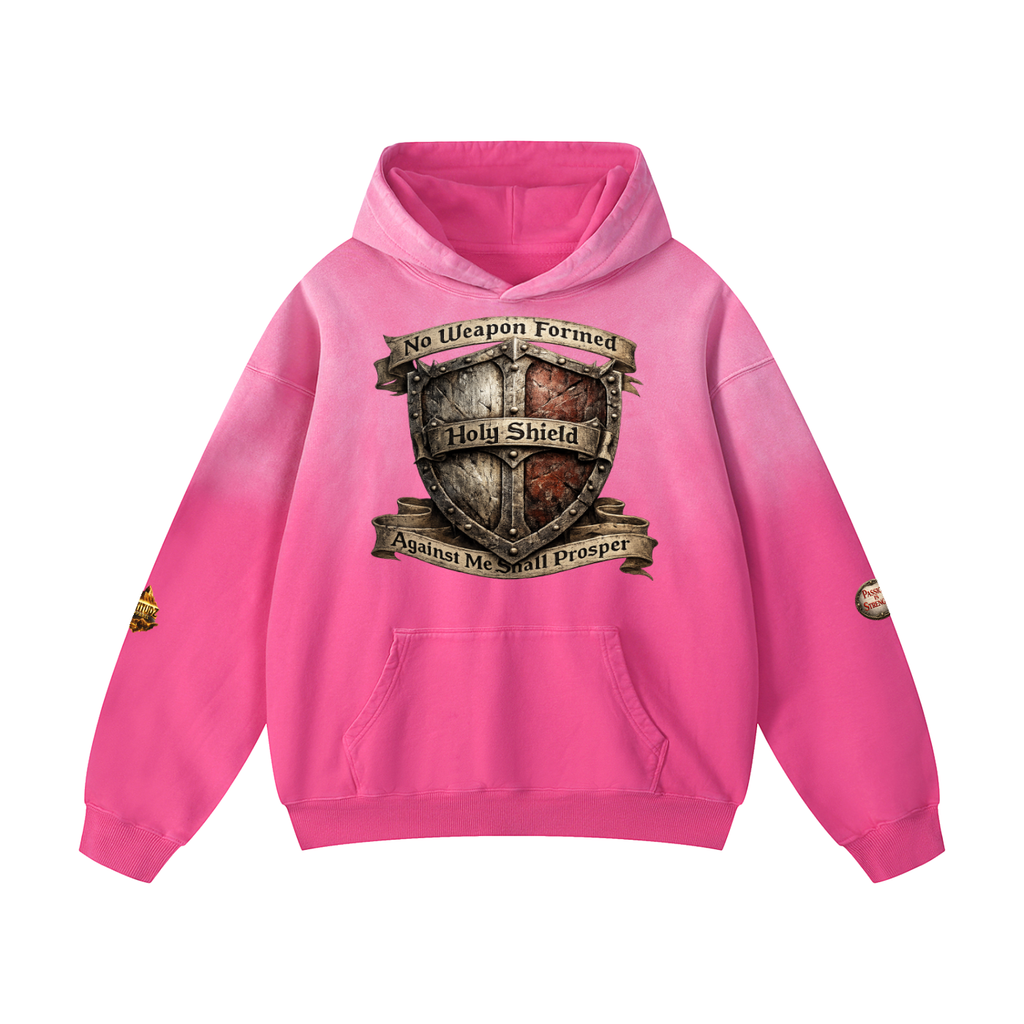 No Weapon Heavyweight Sunfade Oversized Hoodie