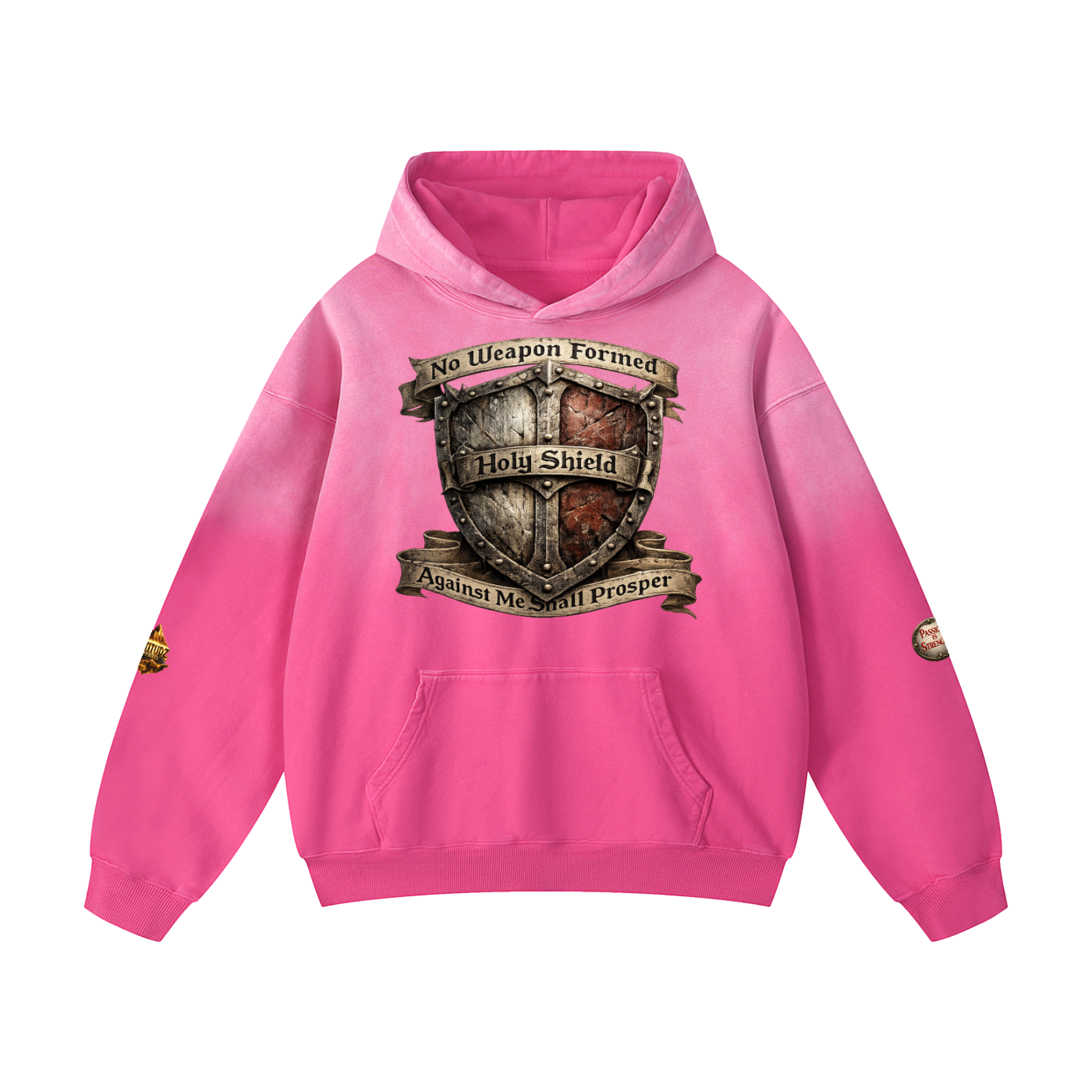 No Weapon Heavyweight Sunfade Oversized Hoodie