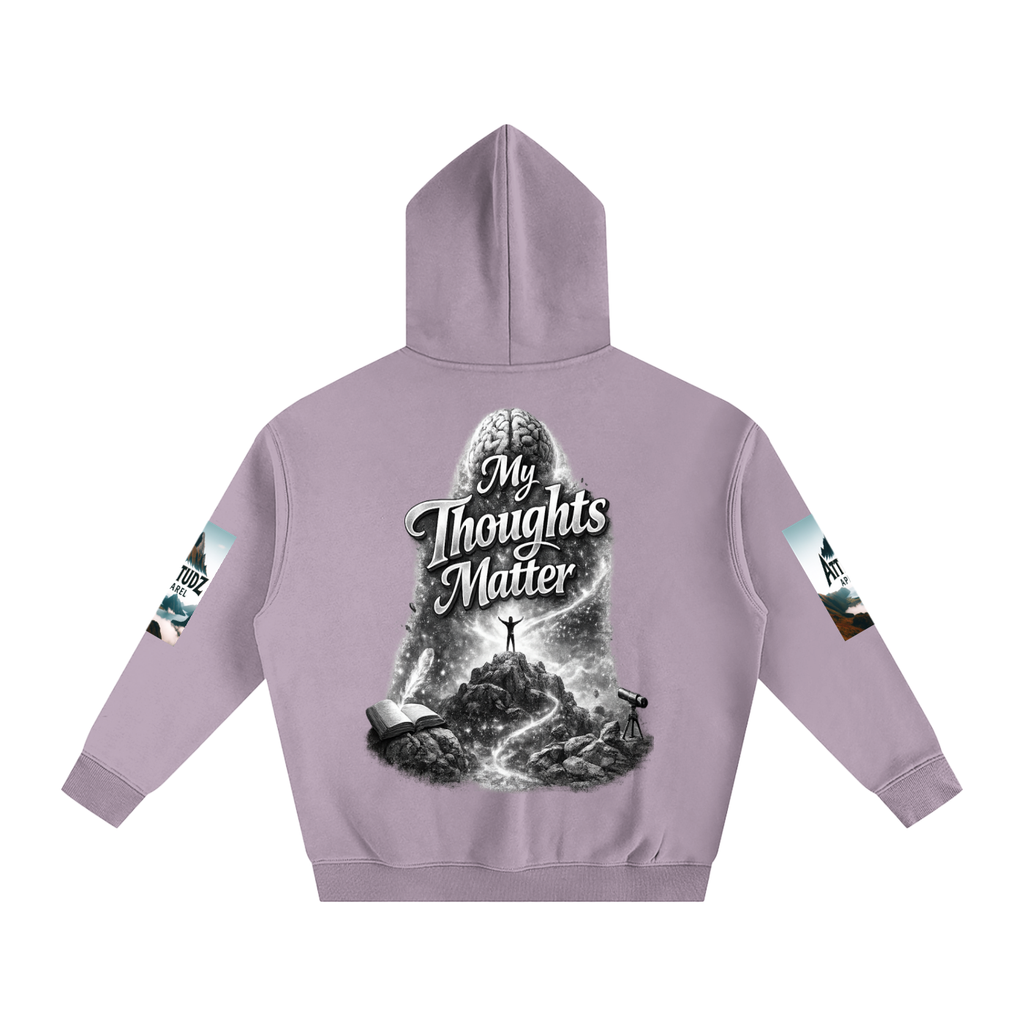 Unisex "I Think I Am" Oversize Fleeced Hoodie