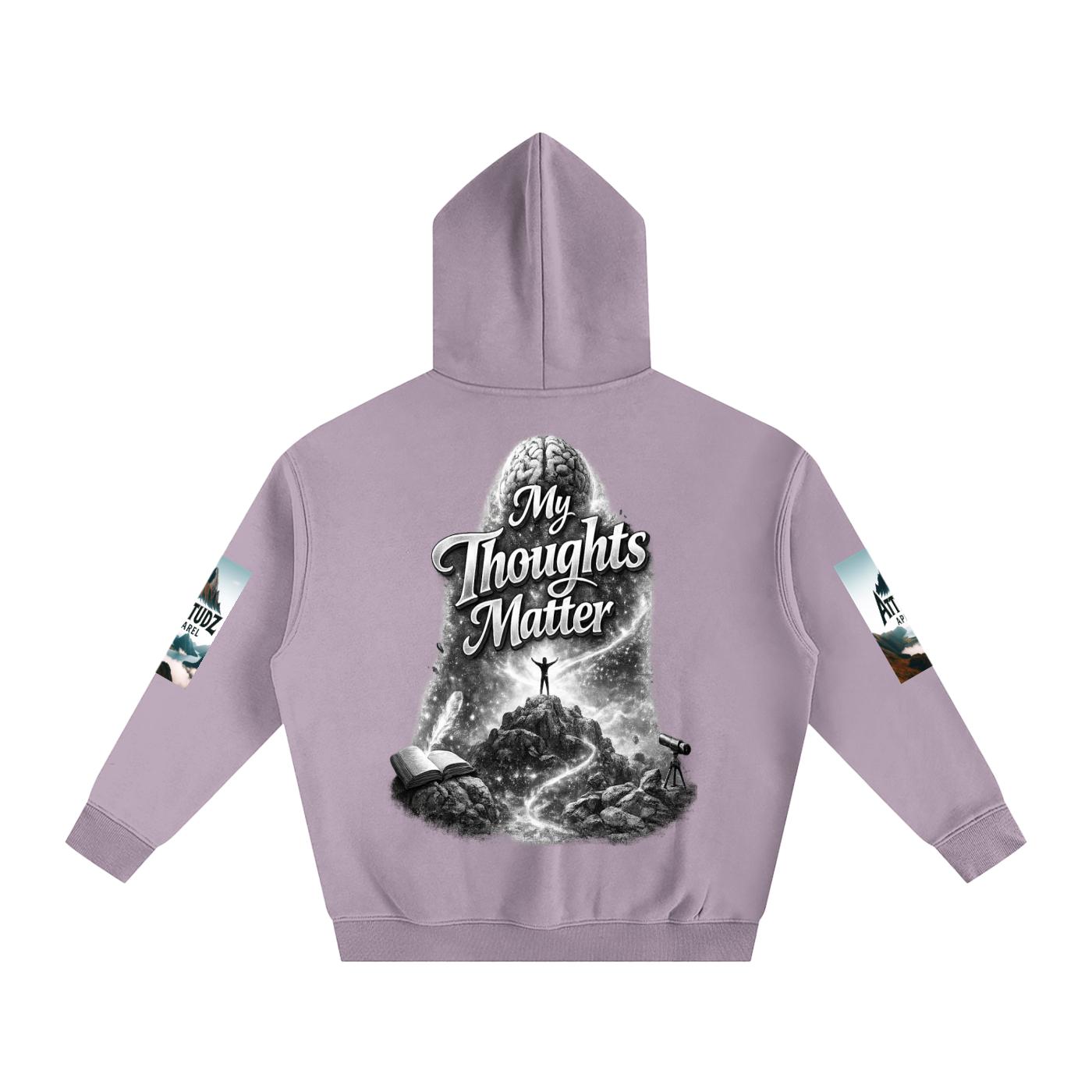 Unisex "I Think I Am" Oversize Fleeced Hoodie