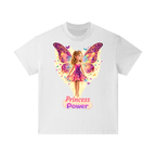 Girl's Princess Power T-Shirt – White Fairy Design