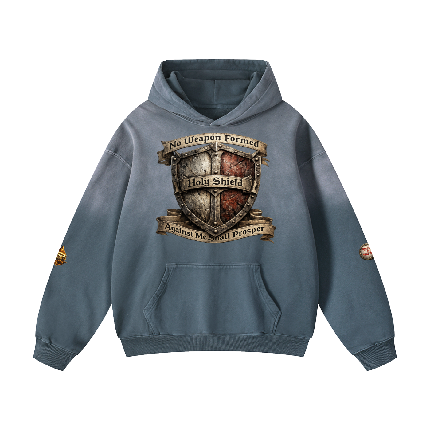 No Weapon Heavyweight Sunfade Oversized Hoodie