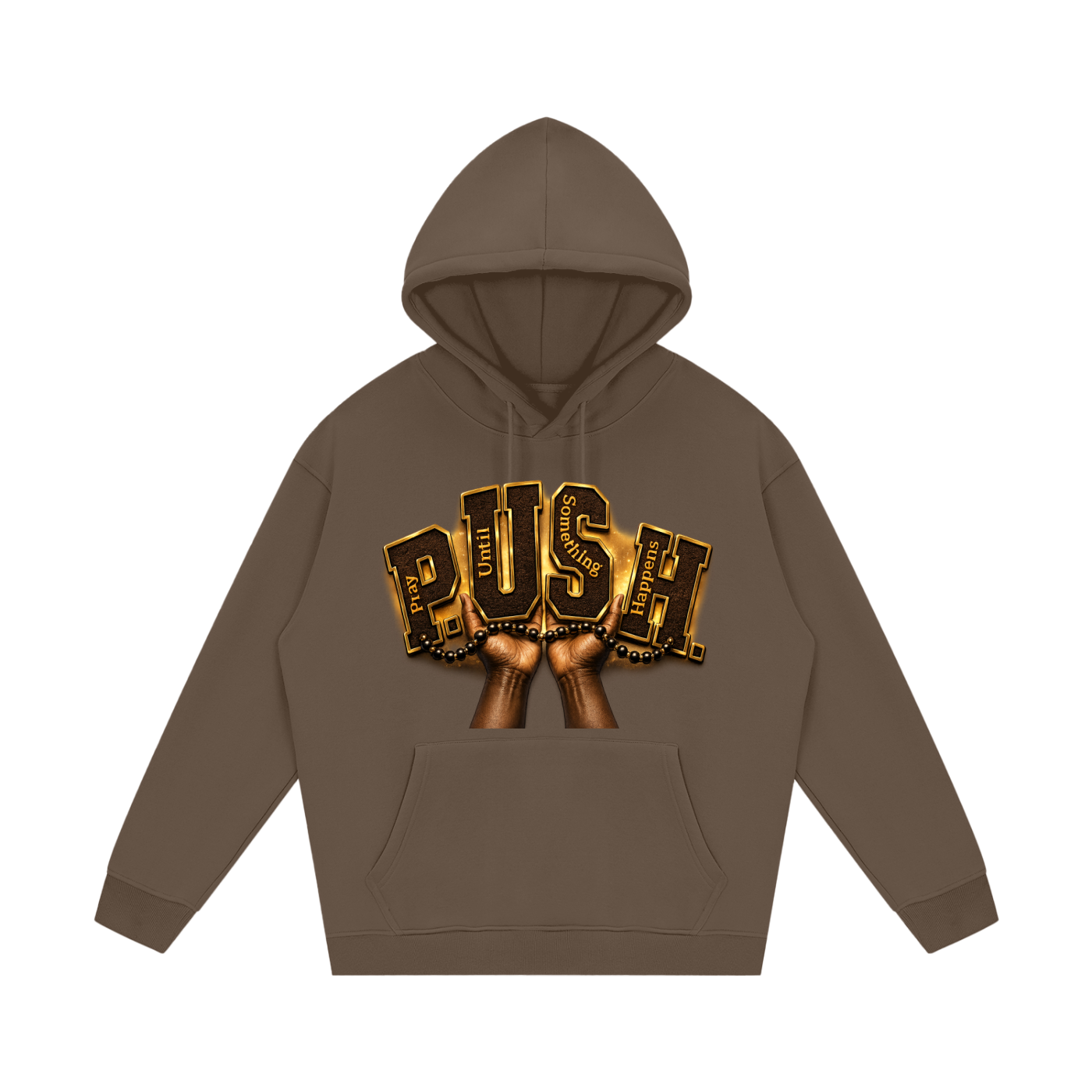 "Push" Unisex Fleece Hoodie