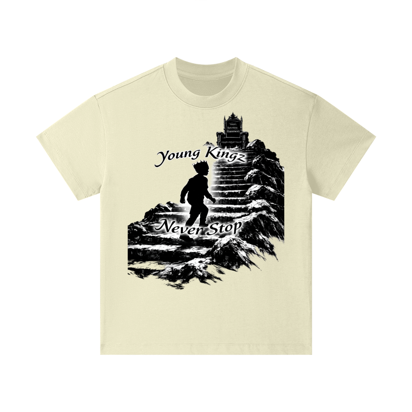 Boy’s “Young Kingz” Essential Cotton T-Shirt
