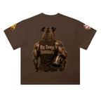 "Big Dawgs" Heavyweight Drop Shoulder Cotton T-Shirt
