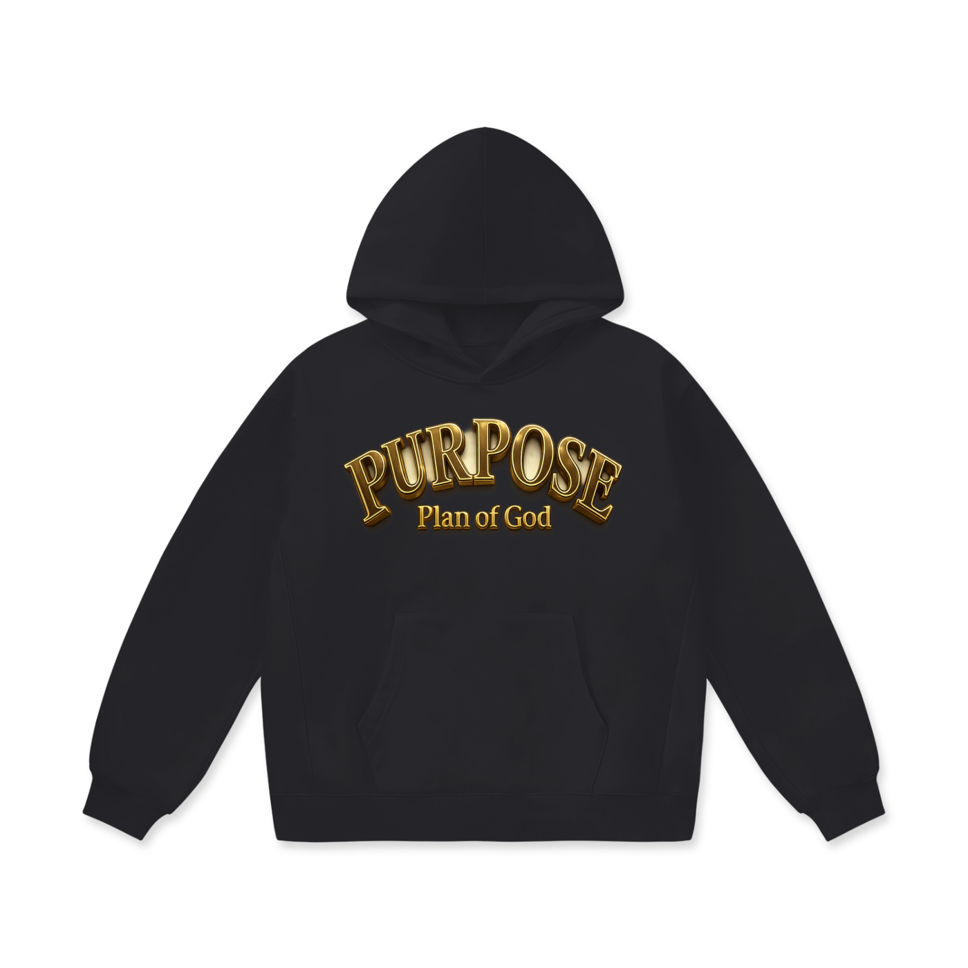 "Purpose" Oversize Heavyweight Fleece Hoodie
