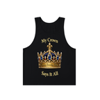 "My Crown" Unisex Loose Tank Top