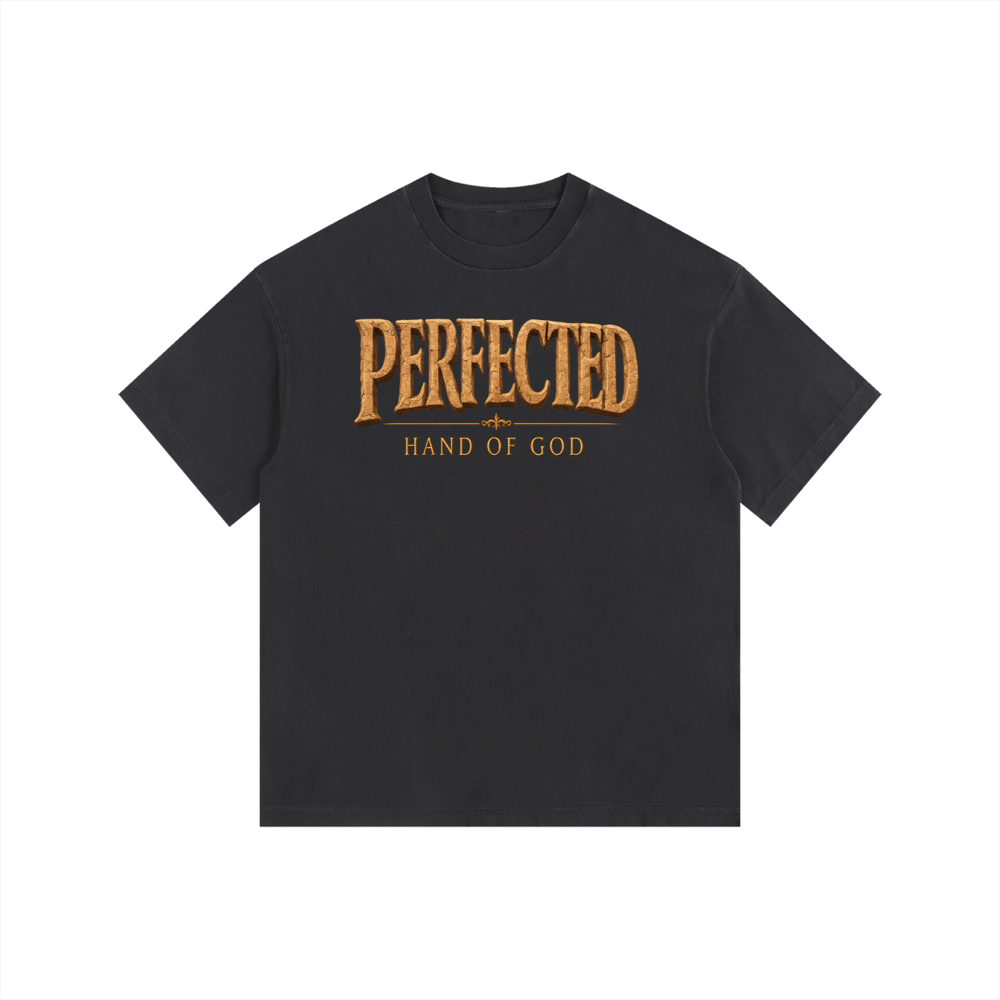 "Perfected" Vintage Washed Oversized Cotton T-Shirt