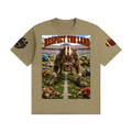 "Respect The Land"Unisex Seamless Cotton T-Shirt
