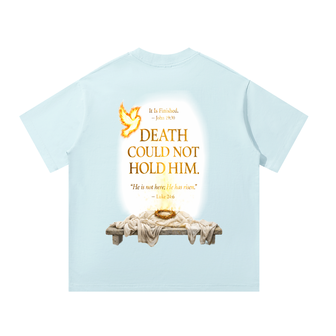 He Is Risen – Unisex Oversized Tee