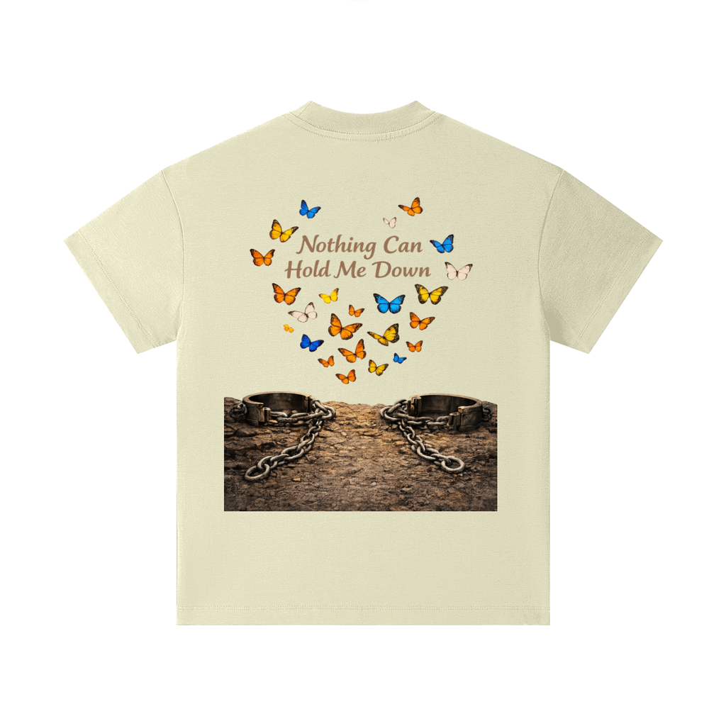 Girl's Princess Power T-Shirt – Cream Silhouette Design
