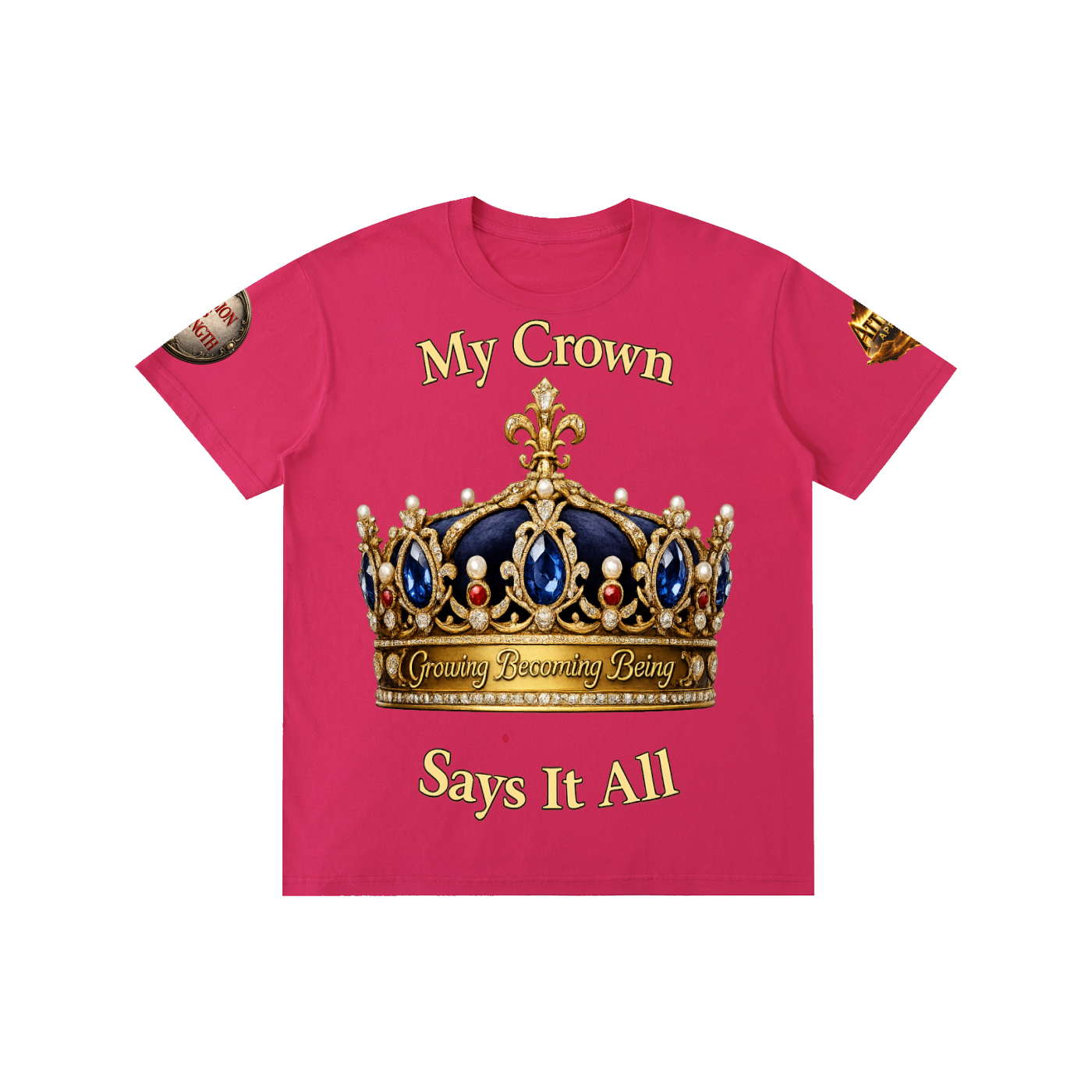 "My Crown" Pure Cotton Unisex T-Shirt