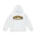 "Purpose" Oversize Heavyweight Fleece Hoodie