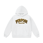 "Purpose" Oversize Heavyweight Fleece Hoodie