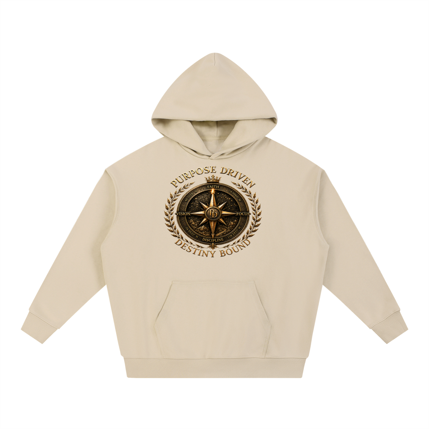 “Purpose Driven” Heavyweight Hoodie