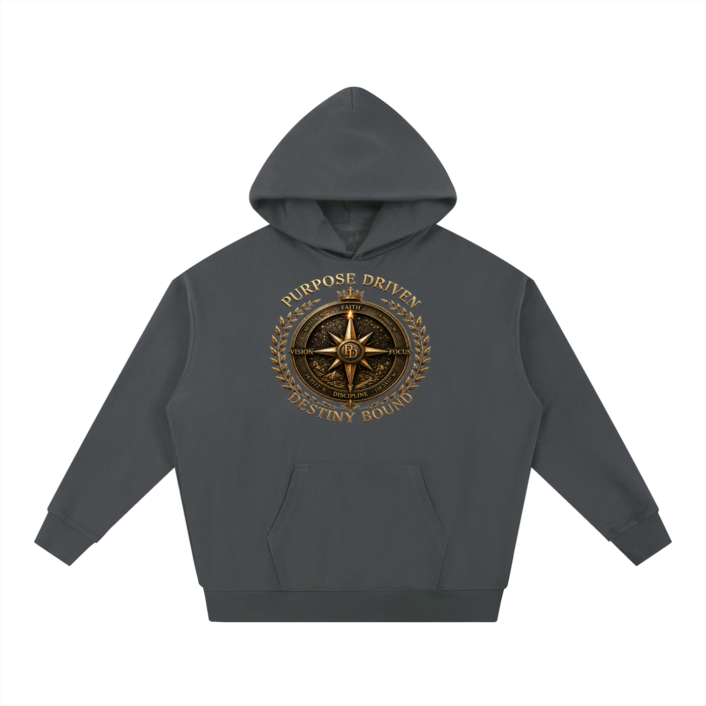 “Purpose Driven” Heavyweight Hoodie