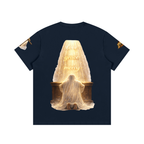 Unisex I Am Covered Tee – Angel Statue Graphic