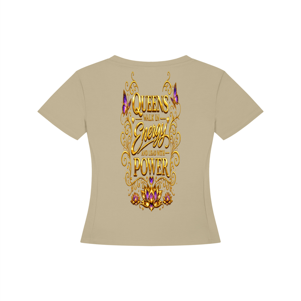 Women's "Queen Energy" Tencel Baby T-Shirt