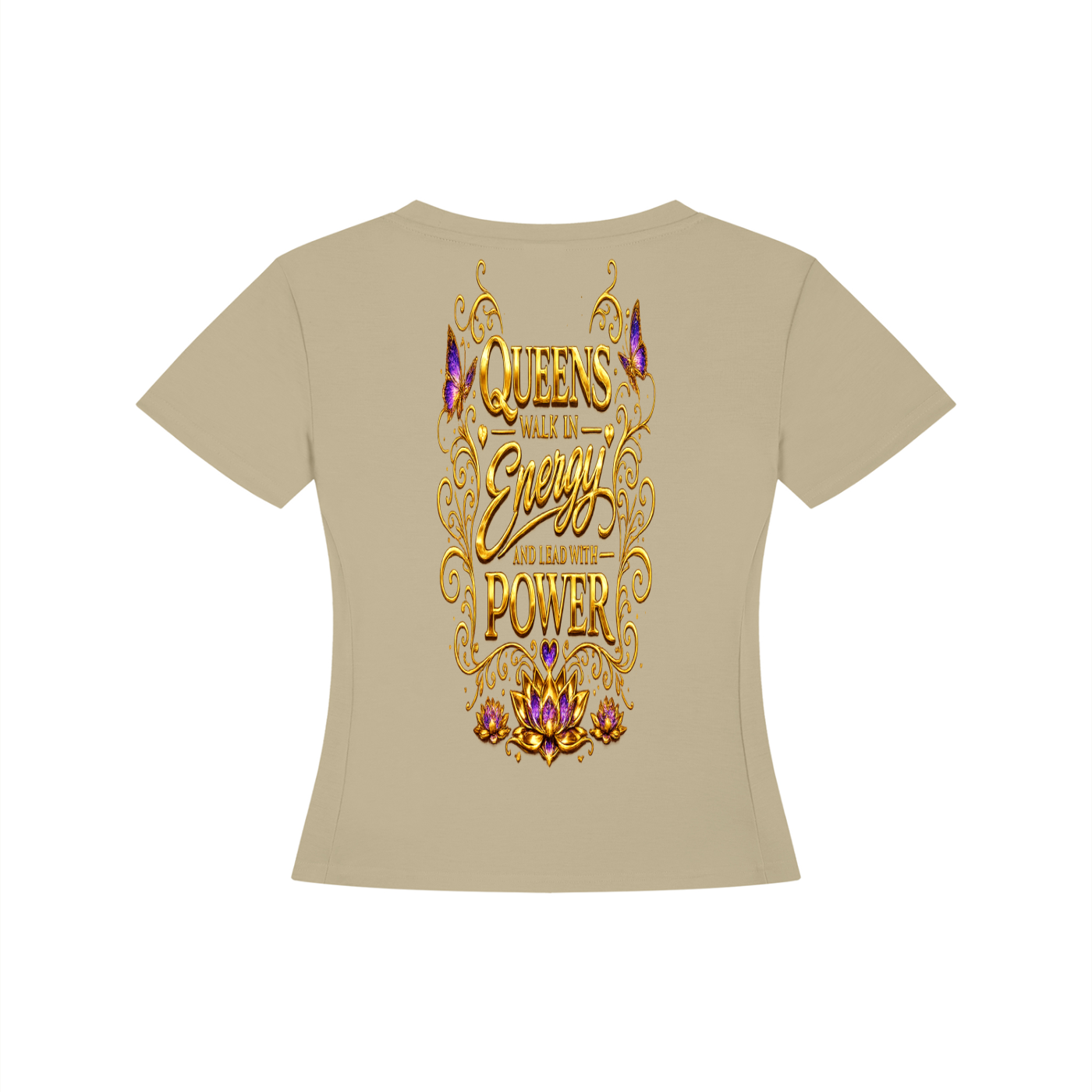 Women's "Queen Energy" Tencel Baby T-Shirt
