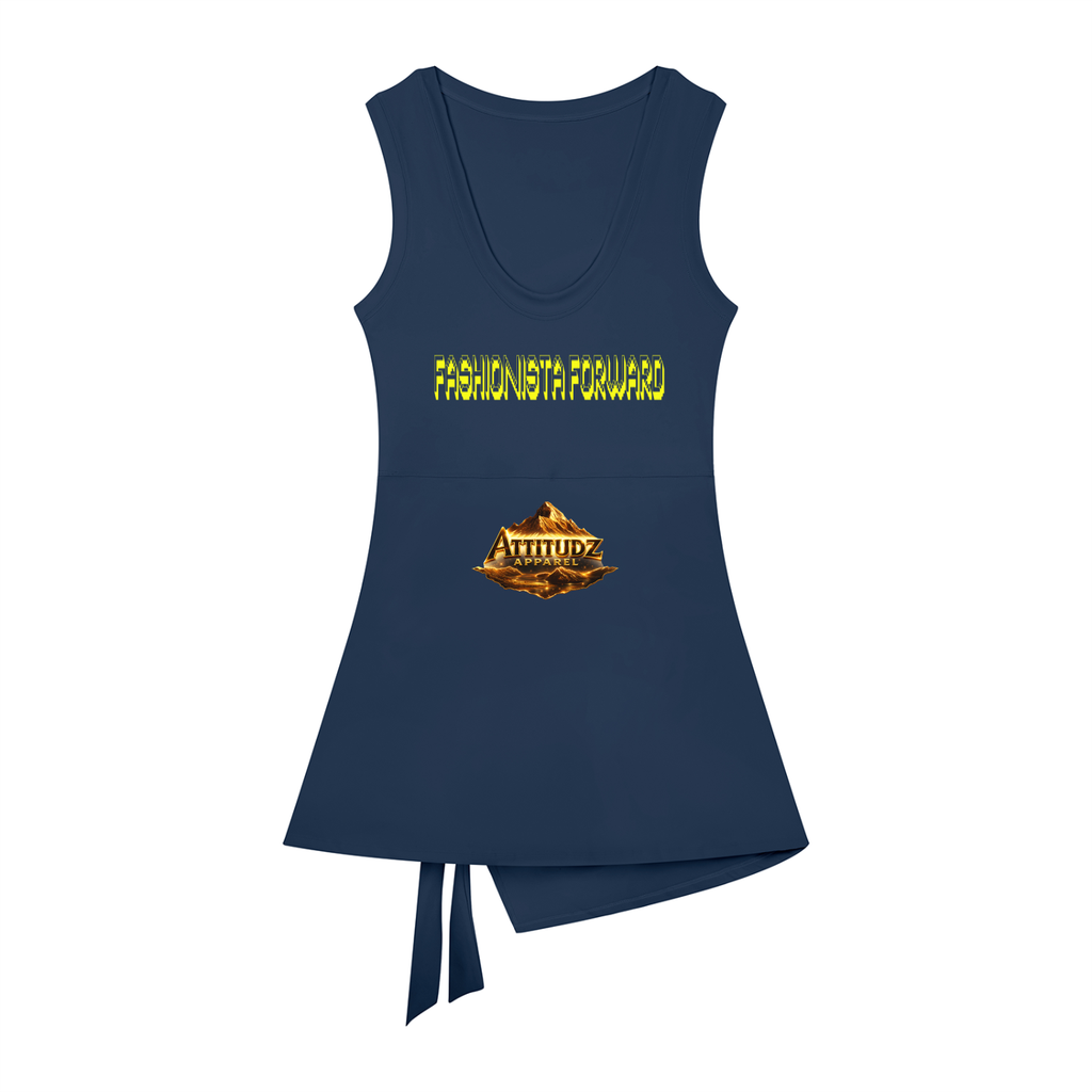 "Rack Addict" Women’s A-Line Sleeveless Dress