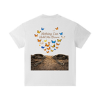 Girl's Princess Power T-Shirt – Cream Silhouette Design