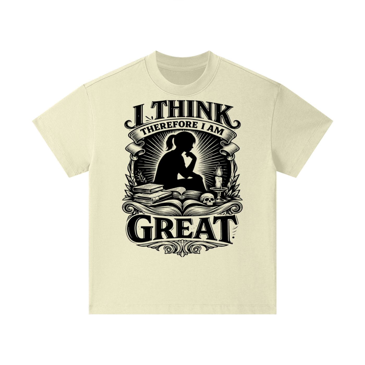 Girl’s “I Am Great” Essential Cotton T-Shirt