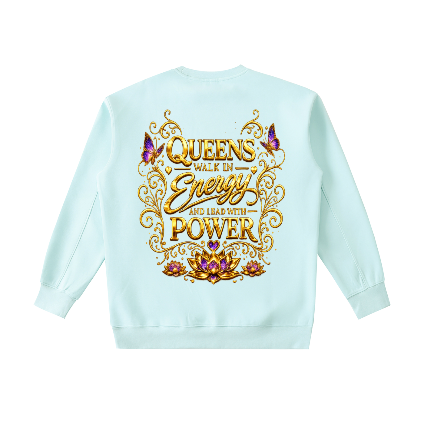 "Queen's Energy" Essential Heavyweight Crewneck Sweatshirt