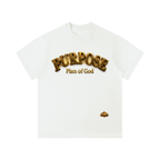 "Purpose" Unisex Solid Color Regular Fit T-Shirt
