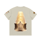 Unisex I Am Covered Tee – Angel Statue Graphic