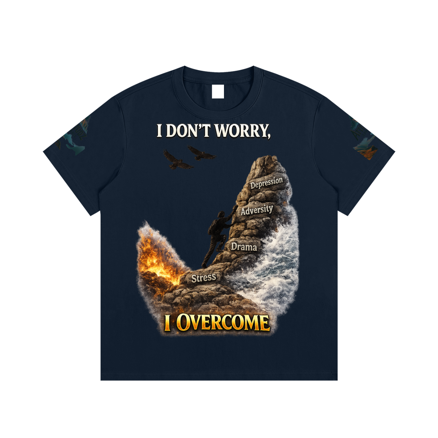 Men's/Women's: I Overcome, Essential Cotton T-Shirt