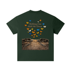 Girl's Princess Power T-Shirt – Cream Silhouette Design