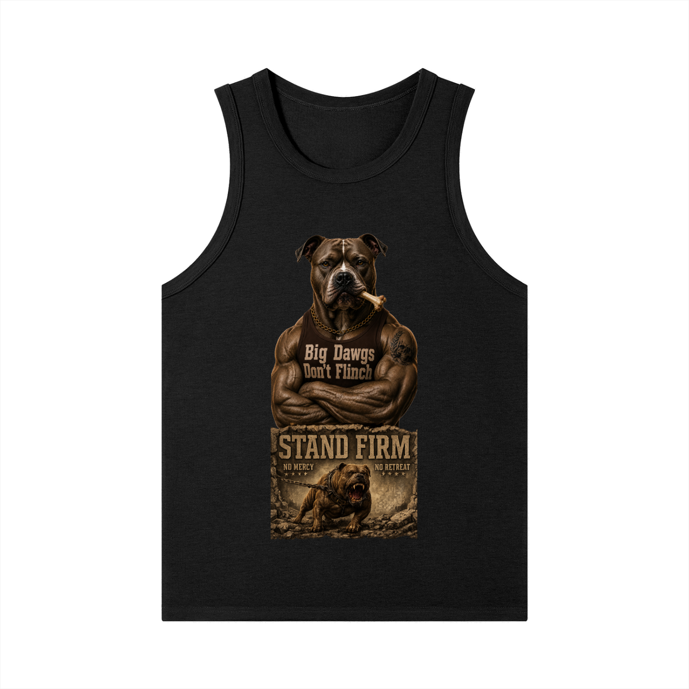 Men's Stand Firm" Heavyweight Ribbed Tank Top